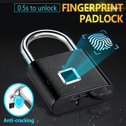 Portable Keyless Smart Fingerprint Padlock - Hobe.ie