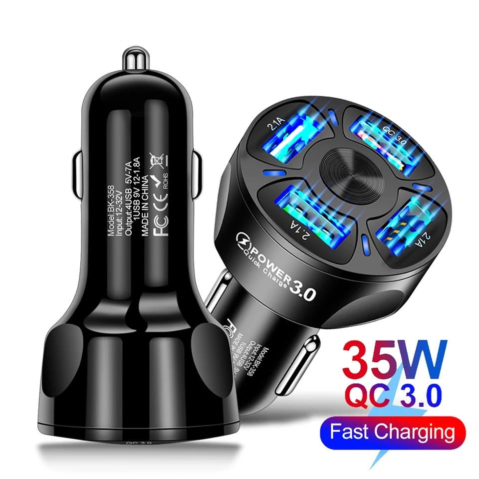 USB Car Charge Adapter - Hobe.ie