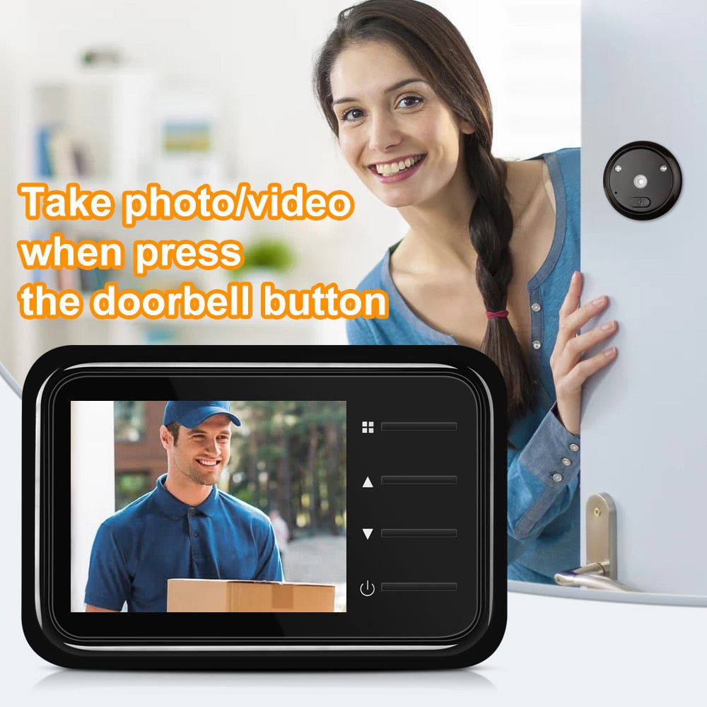 Video Peephole Camera Door Bell - Hobe.ie