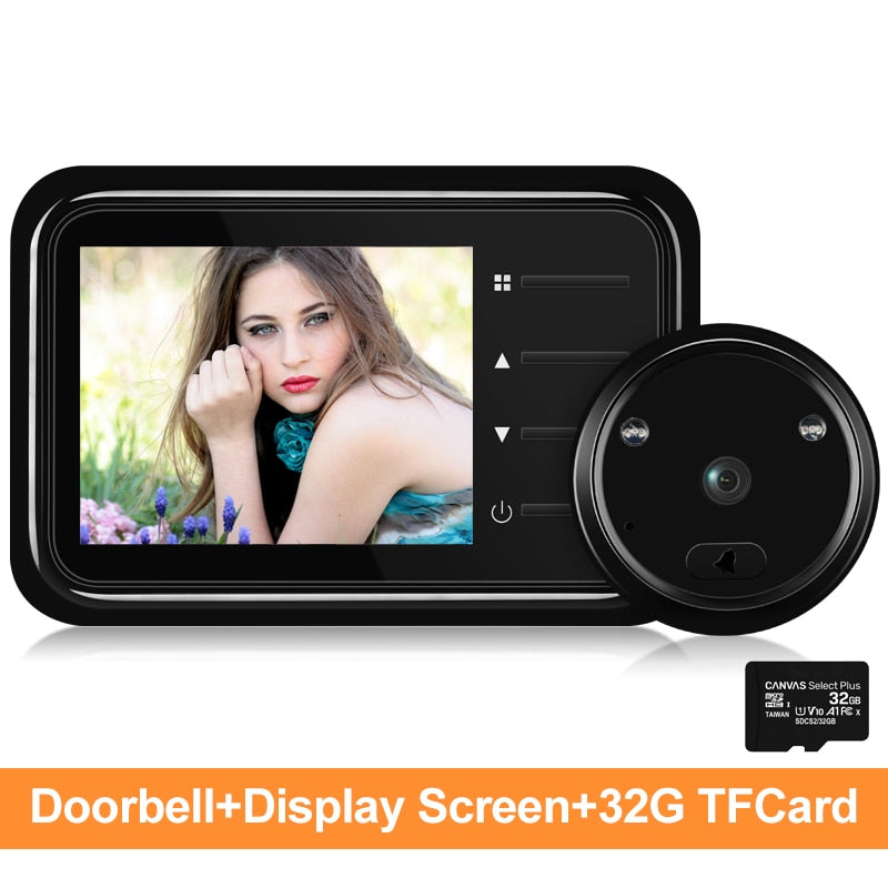 Video Peephole Camera Door Bell - Hobe.ie