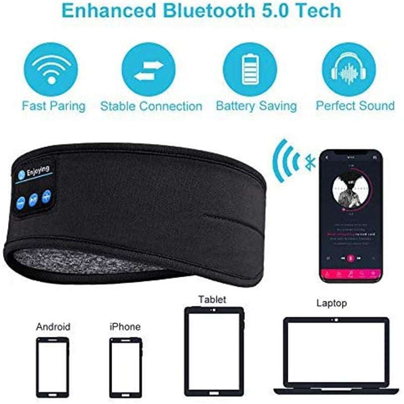 Wireless Bluetooth Sports Headband - Hobe.ie