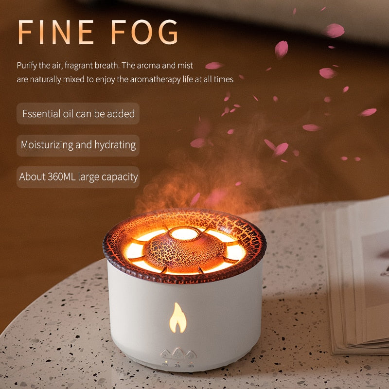 Volcanic Flame Aroma Diffuser - Hobe.ie